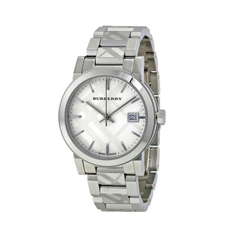 burberry ladies silver watches|burberry ladies watches on sale.